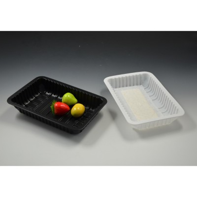 PP Black Meat Tray