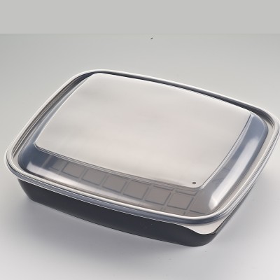 take away microwave transparent disposable food container